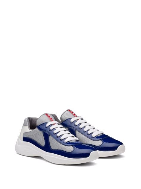 prada patent americas cup sneakers|prada americas cup farfetch.